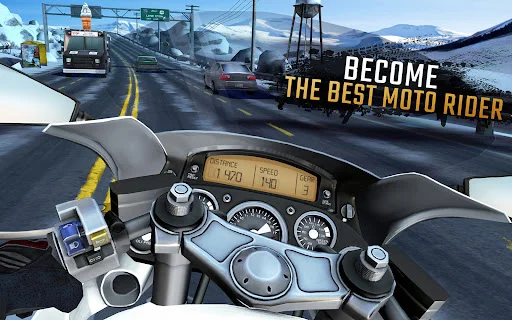 Moto Rider GO: Highway Traffic डाउनलोड करें – बेस्ट बाइक रेसिंग गेम - Screenshot 18