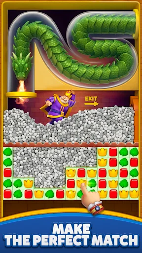 Royal Match डाउनलोड करें – किंग रॉबर्ट के महल को सजाएं और पहेलियाँ सुलझाएं - Screenshot 15