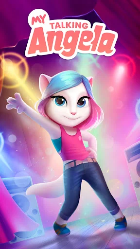 My Talking Angela डाउनलोड करें – बच्चों और बड़ों के लिए प्यारा वर्चुअल पेट गेम - Screenshot 8
