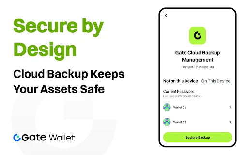 Gate Wallet डाउनलोड करें – सुरक्षित Web3 क्रिप्टो वॉलेट और ब्राउज़र एक्सटेंशन - Screenshot 4