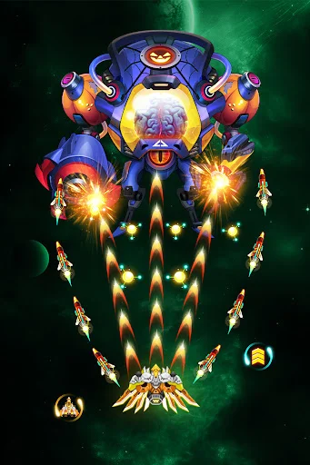 Space shooter – Galaxy attack डाउनलोड करें – क्लासिक आर्केड गेम - Screenshot 10