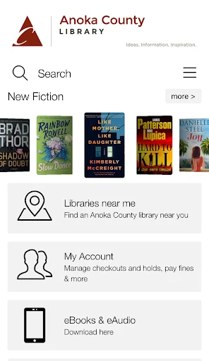 Anoka County Library ऐप डाउनलोड करें – अपनी लाइब्रेरी का एक्सेस पाएं - Screenshot 1