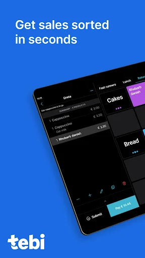 Tebi Point of Sale (POS) डाउनलोड करें – सर्वश्रेष्ठ व्यावसायिक प्रबंधन ऐप - Screenshot 1