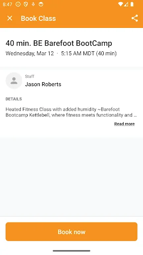 Be Hot Yoga ऐप डाउनलोड करें – फिटनेस क्लास बुक करें और स्वस्थ रहें - Screenshot 3