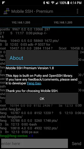 Mobile SSH Premium डाउनलोड करें – सुरक्षित SSH और RSA ऑथेंटिकेशन - Screenshot 19