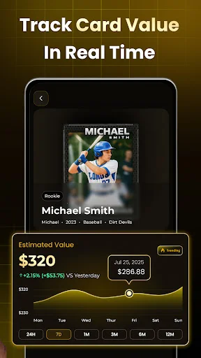 Sports Card Value Scanner डाउनलोड करें – स्पोर्ट्स कार्ड्स की कीमत जानें - Screenshot 7