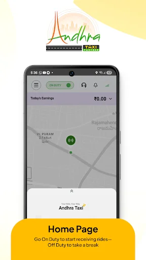 Andhra Taxi Partner डाउनलोड करें – अपनी कार या ऑटो से पैसे कमाएं - Screenshot 3