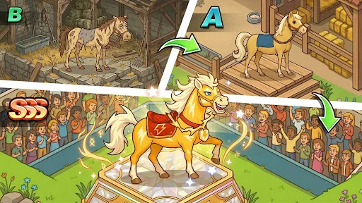 Horse Master डाउनलोड करें – घोड़ों को पालें और रेसिंग के दिग्गज बनें - Screenshot 11