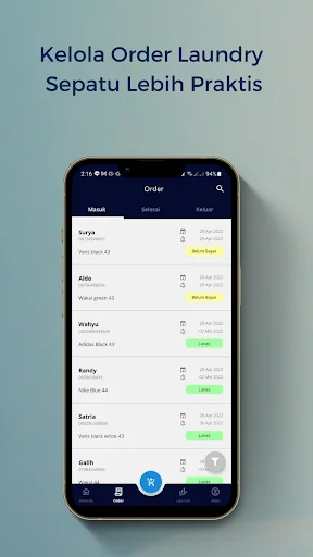 Revelle Laundry App डाउनलोड करें – बेस्ट शू लॉन्ड्री मैनेजमेंट - Screenshot 6