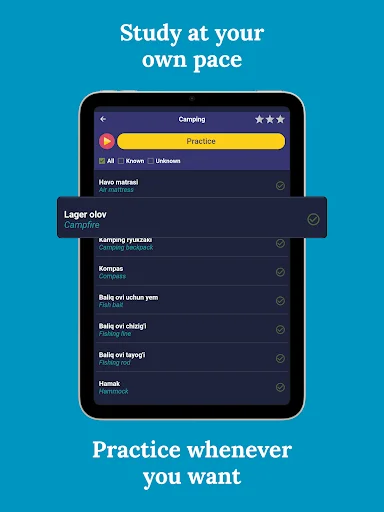 Learn Uzbek – Beginners डाउनलोड करें – उज़्बेक भाषा सीखें मुफ्त में - Screenshot 10