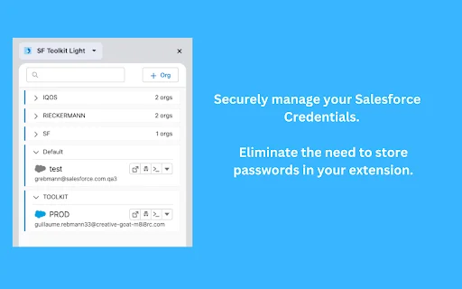 Salesforce Toolkit डाउनलोड करें – Chrome के लिए सर्वश्रेष्ठ Salesforce टूल - Screenshot 1
