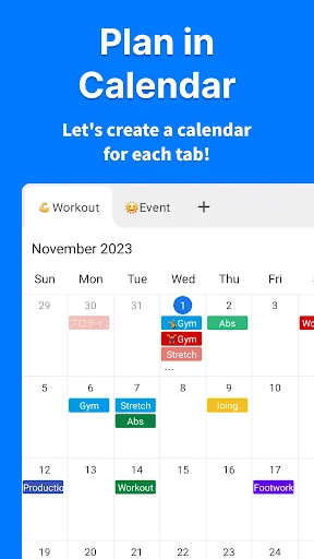 Plan Calendar डाउनलोड करें – व्यवस्थित रहें और अपना शेड्यूल प्रबंधित करें - Screenshot 9