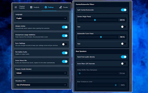 Stereo Amplifier & True Surround Sound Converter – बेहतरीन ऑडियो अनुभव के लिए डाउनलोड करें - Screenshot 4