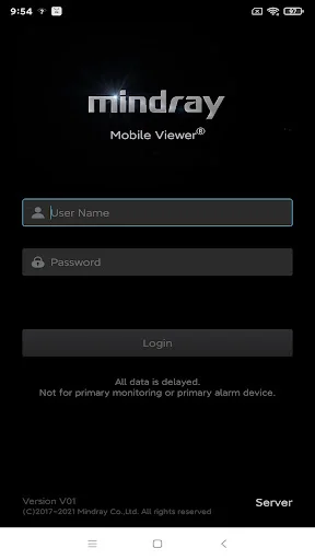 Mindray Mobile Viewer डाउनलोड करें – रीयल-टाइम पेशेंट मॉनिटरिंग - Screenshot 1