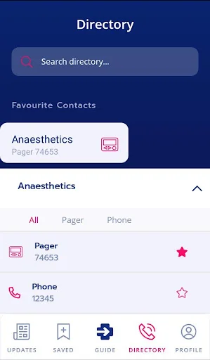 Med App डाउनलोड करें – आधुनिक अस्पताल हैंडबुक और स्वास्थ्य प्रबंधन - Screenshot 4
