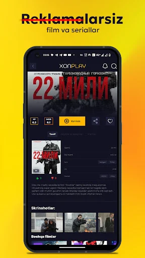 XonPlay डाउनलोड करें – उज़्बेक फिल्मों और सीरियल्स का नया अनुभव - Screenshot 4