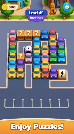 Triple Car: Match & Mod डाउनलोड करें – कार पहेली गेम - Screenshot 2