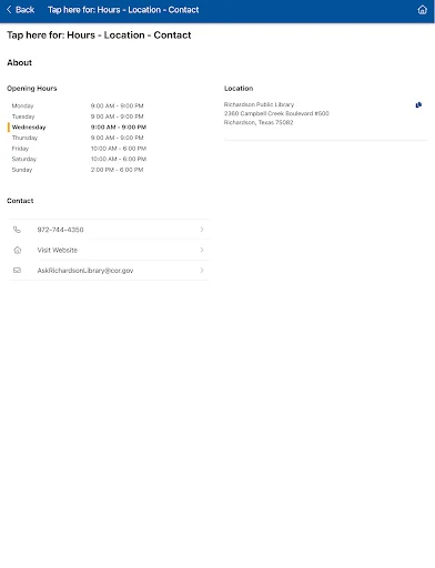 myRPL ऐप डाउनलोड करें – रिचर्डसन पब्लिक लाइब्रेरी का आधिकारिक ऐप - Screenshot 18