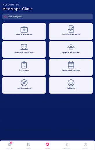 Med App डाउनलोड करें – आधुनिक अस्पताल हैंडबुक और स्वास्थ्य प्रबंधन - Screenshot 7