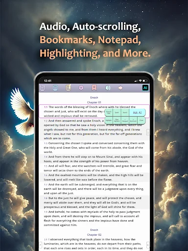Jubilees, Jasher, Enoch, Bible डाउनलोड करें – संपूर्ण बाइबिल अध्ययन - Screenshot 12