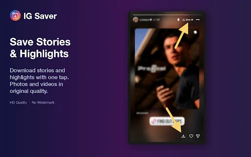 IG Saver 2026: Instagram Photos, Reels और Stories डाउनलोड करें – मुफ्त - Screenshot 4