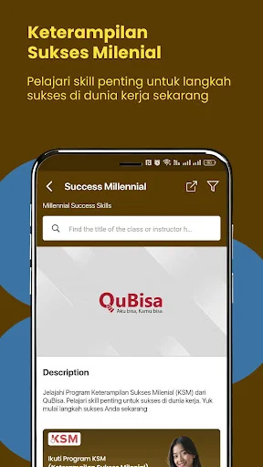 QuBisa ऐप डाउनलोड करें – ऑनलाइन सीखें और अपने कौशल को बढ़ाएं - Screenshot 5
