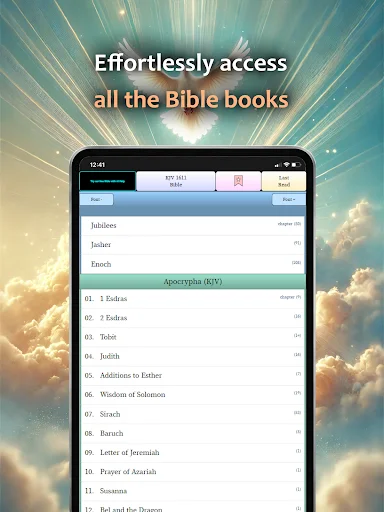 Jubilees, Jasher, Enoch, Bible डाउनलोड करें – संपूर्ण बाइबिल अध्ययन - Screenshot 8