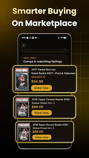 Sports Card Value Scanner डाउनलोड करें – स्पोर्ट्स कार्ड्स की कीमत जानें - Screenshot 10