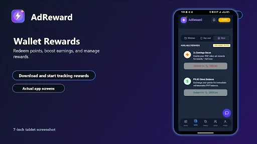 AdReward: Earn & Grow डाउनलोड करें – विज्ञापन देखकर पैसे कमाएं - Screenshot 12