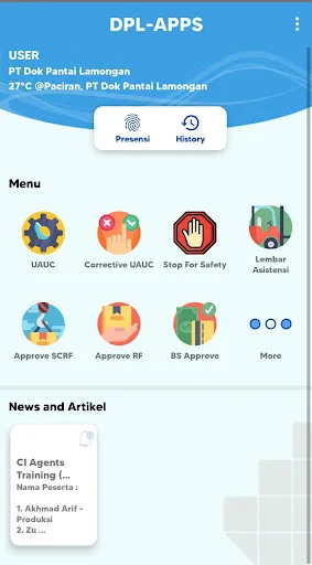 DPL APPS लेटेस्ट वर्जन डाउनलोड करें – PT Dok Pantai Lamongan के लिए - Screenshot 3